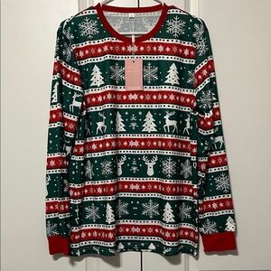 Men’s Christmas Pajama Shirt/Pant Set